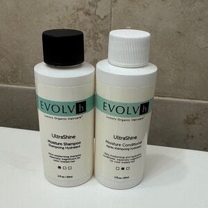 EVOLVh UltraShine Moisture Shampoo & Conditioner Travel Set